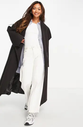 ASOS DESIGN Oversize Waterfall Coat | Nordstrom | Nordstrom