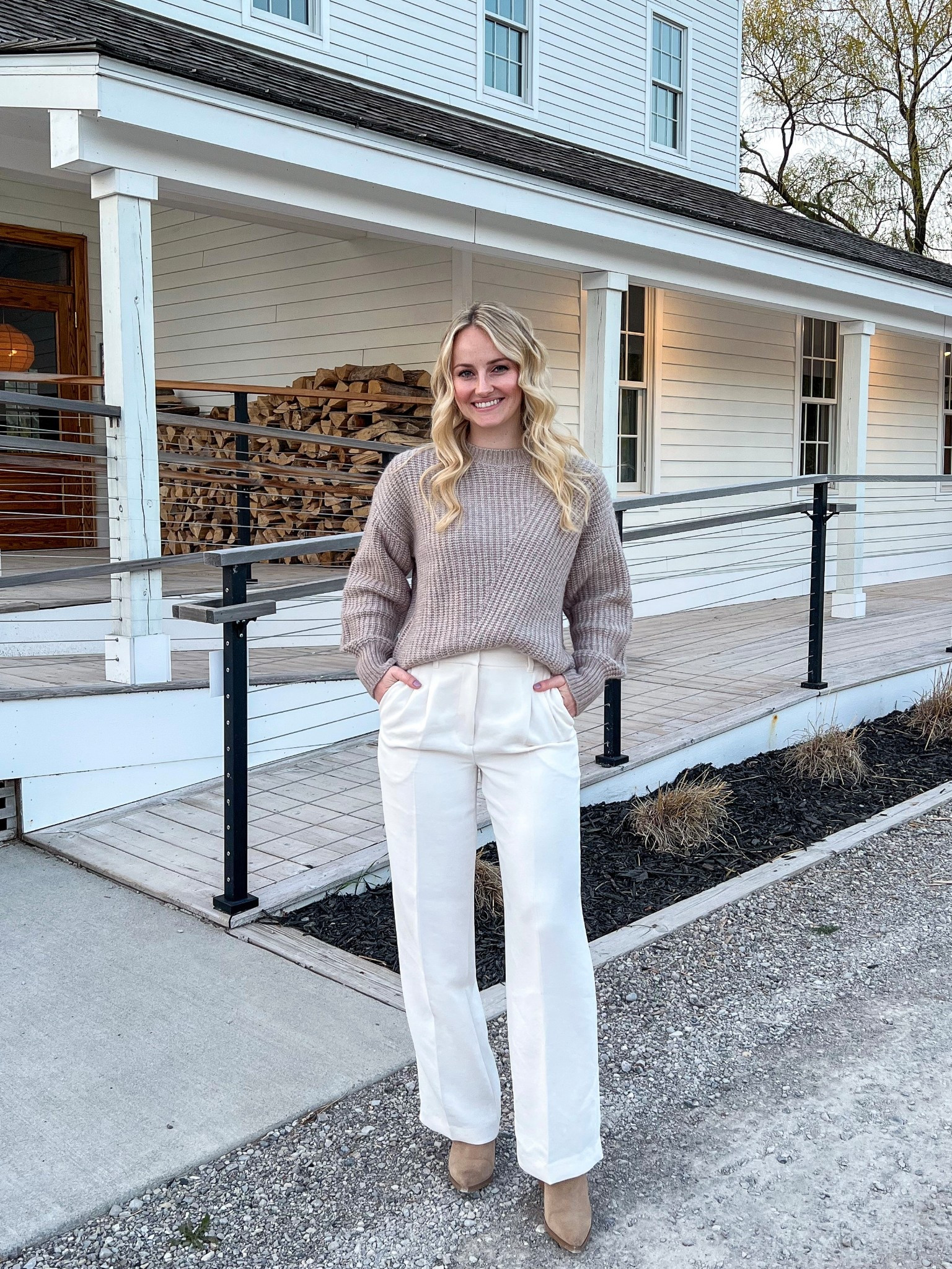 Trouser pants for spring 🤍🤍

Wearing light birch in size 2 short! (I’m 5’4 for reference) 

#LTKWorkwear #LTKSeasonal #LTKStyleTip