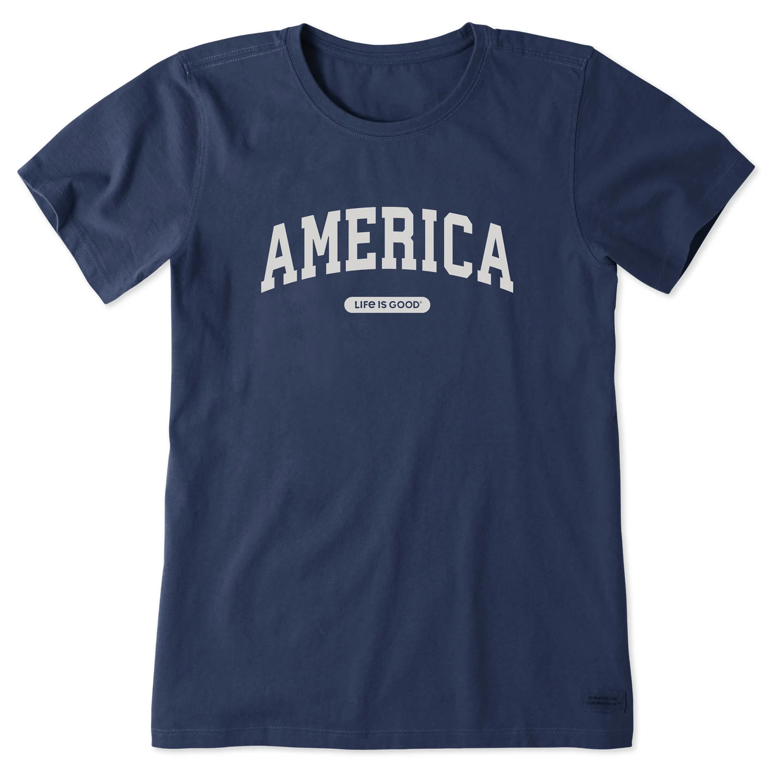 Women's America Arch Short Sleeve Crusher Tee | Life is Good