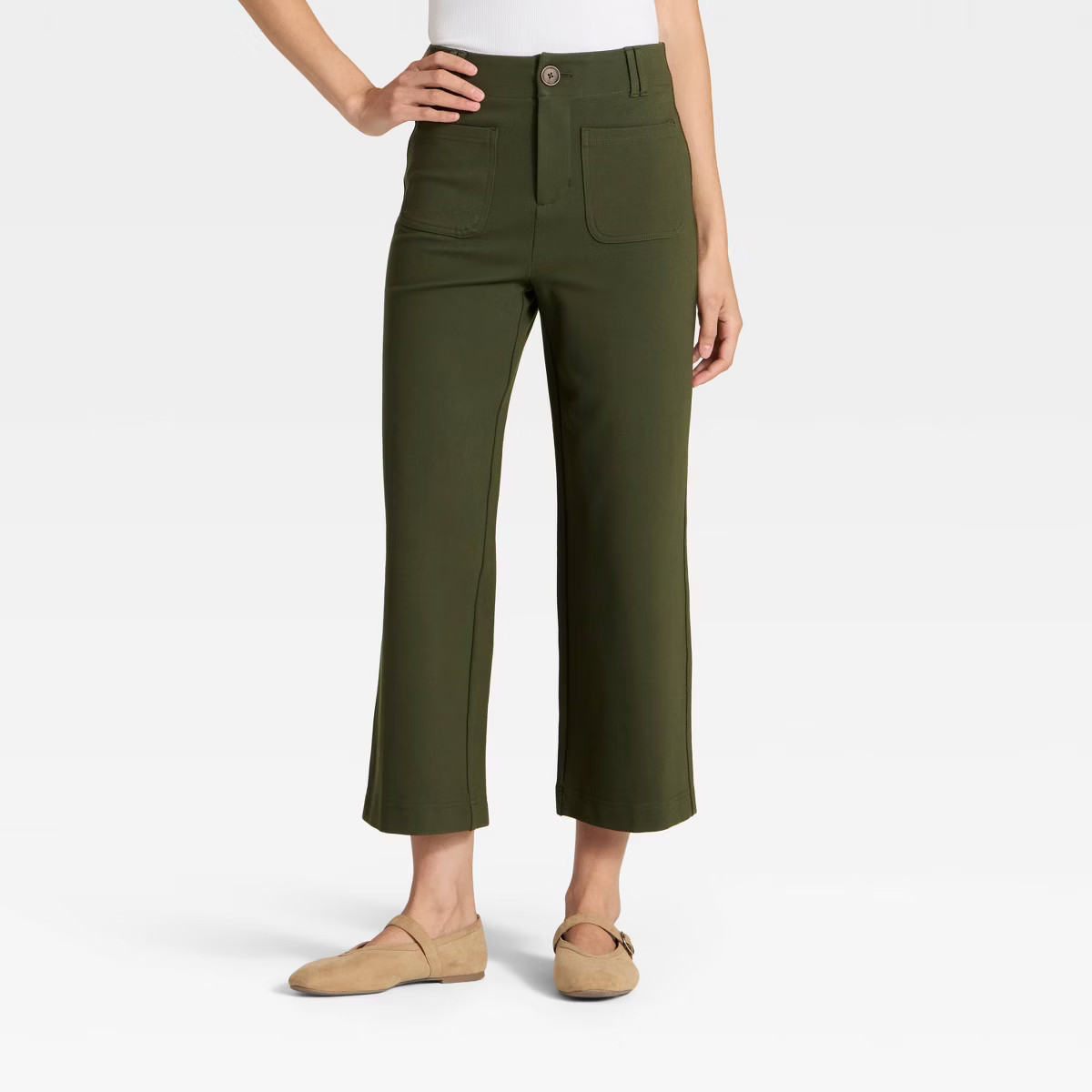 Women's High-Rise Cropped Pants - A New Day™ | Target