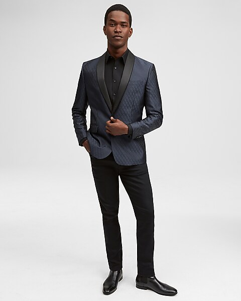 Extra Slim Solid Stretch 1mx Dress Shirt | Express