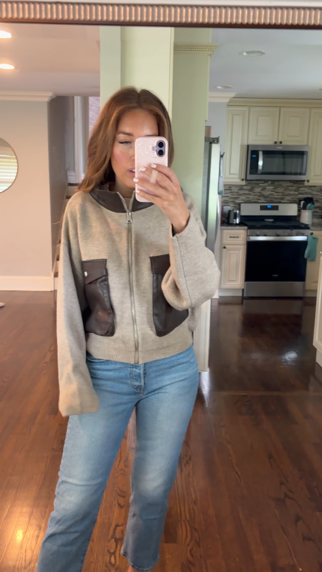 Wearing size M but could’ve sized down. Get your true size 


Fall jacket / coat / fall outfit

#LTKSeasonal #LTKmomlife #LTKootd