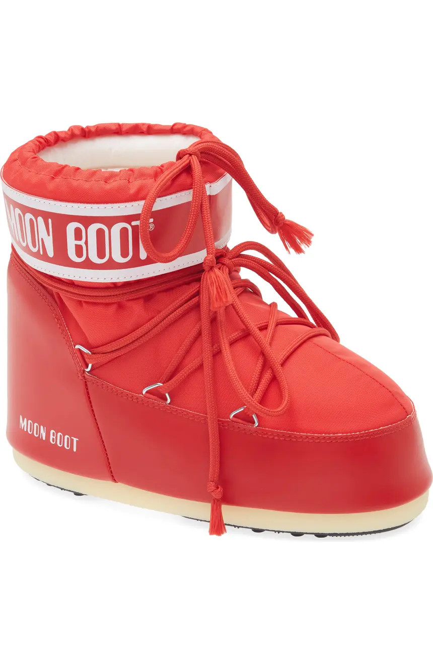 Moon Boot® Classic Low 2 Water Repellent Nylon Boot | Nordstrom | Nordstrom