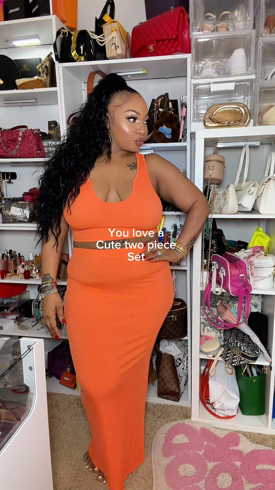 Serving bold + effortless in this orange two-piece set 🍊✨

I’m wearing a size large and the fit is chef’s kiss — flattering, comfortable, and snatches in all the right places without feeling tight. The color is so vibrant in person and perfect for vacation, brunch, or a summer night out.

I love that it’s a dress + matching top moment… it gives “styled” without overthinking it. Just add heels or cute sandals and you’re done.

Linked on my LTK 💕 #LTKStyle #LTKSpring #TwoPieceSet #SummerOutfit

#LTKBeauty #LTKU #LTKgrwm