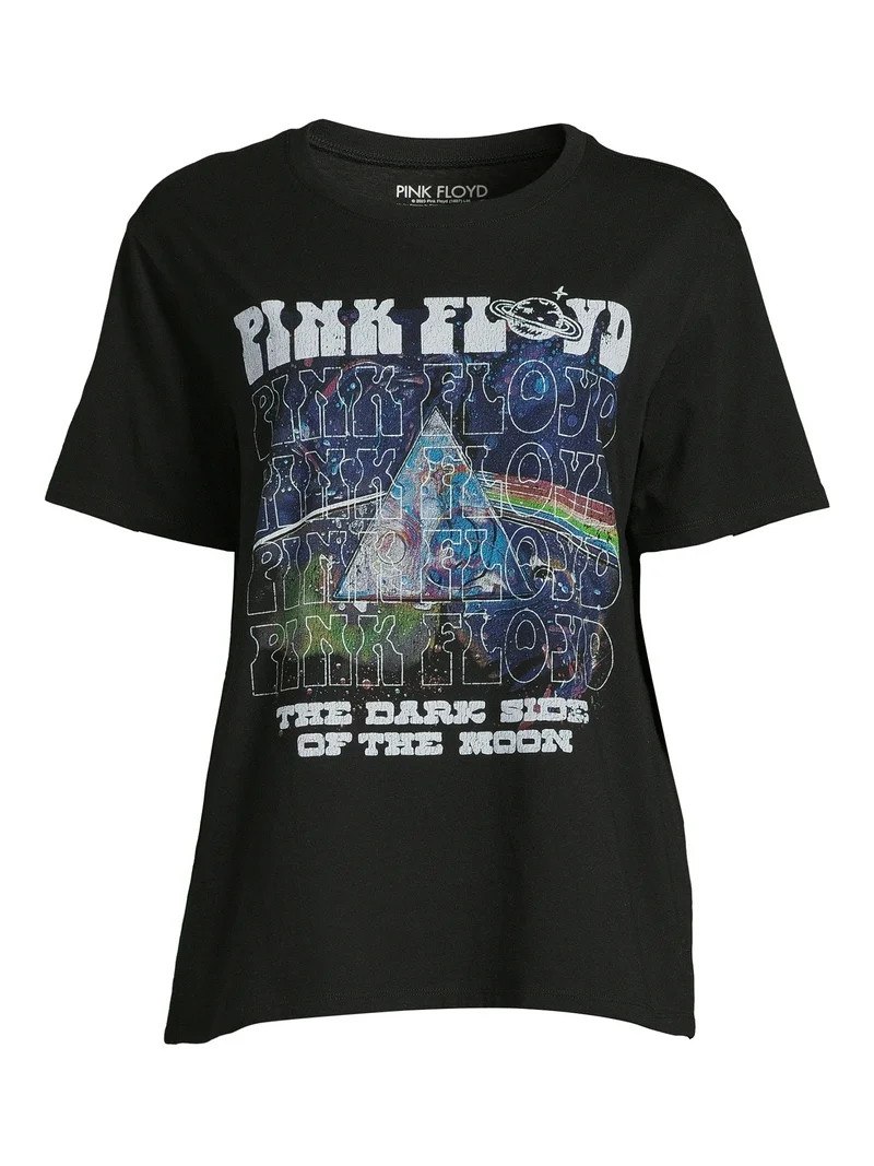 Time and Tru Women's Short Sleeve Band Graphic Tee | Walmart (US)