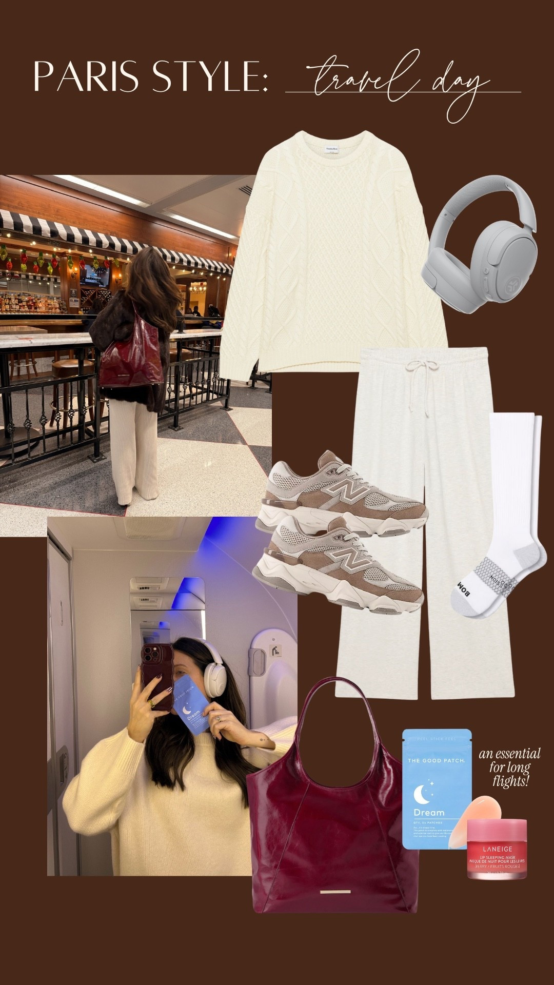 Paris travel  outfit - I’m wearing size small in sweater and pants at 24 weeks pregnant! 

#LTKTravel #LTKBump