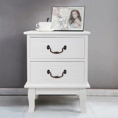 Brannen 2 Drawer End Table Winston Porter | Wayfair North America