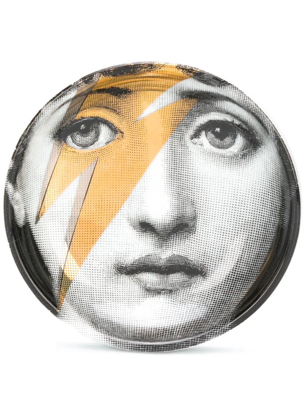 Fornasetti Don Giovani ashtray (12cm) - Black | Farfetch Global