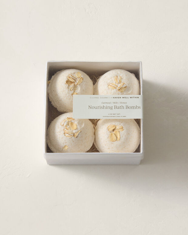 Cleanse Gourmet x Haven Well Within Honey Bath Bomb Gift Set | Haven Well Within