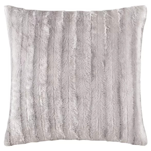20"x20" Oversize York Faux Fur Square Throw Pillow | Target