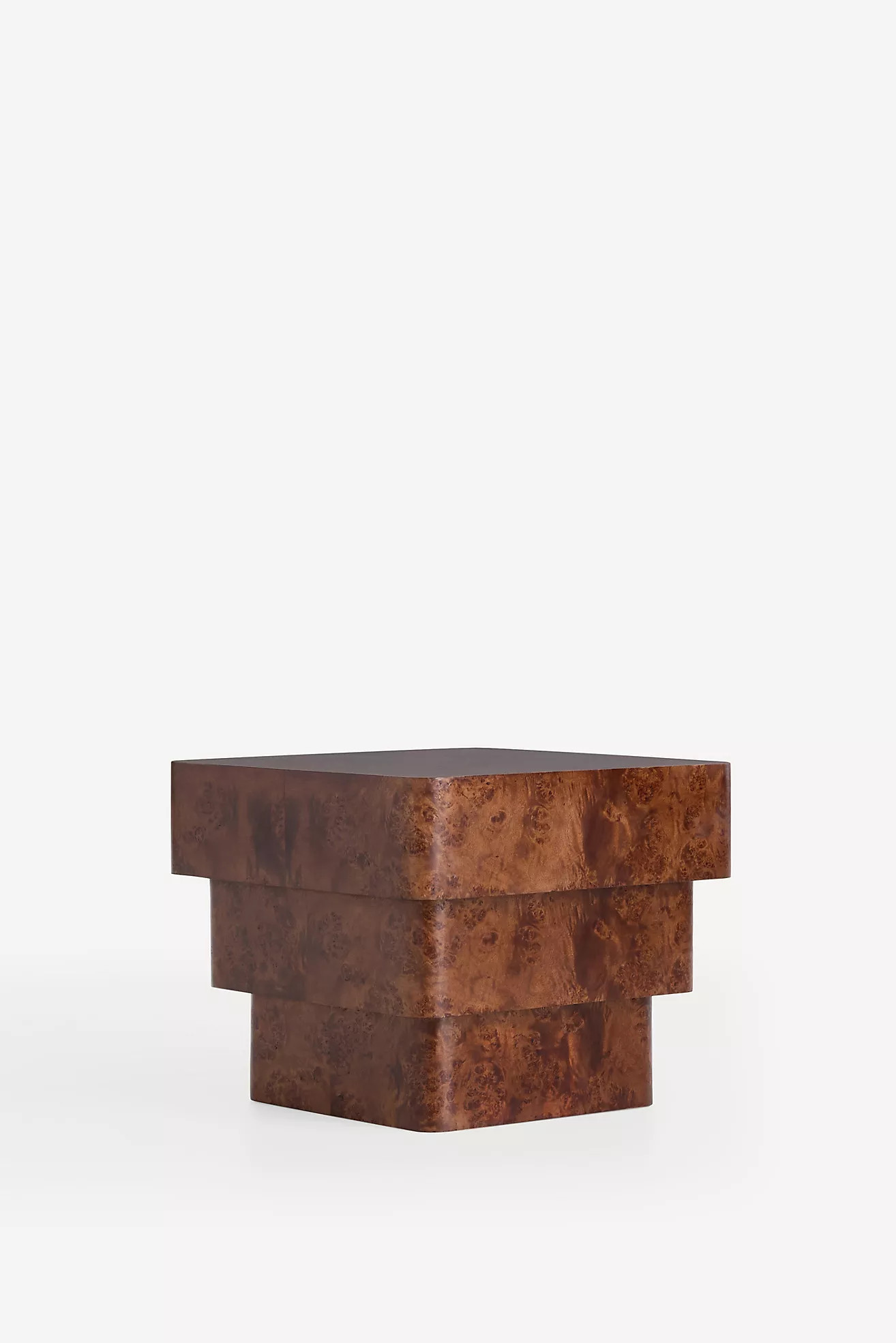 Leonne Burl Wood Side Table | Anthropologie (US)