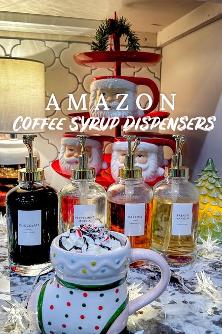 Elevate your coffee this holiday season with these Amazon coffee syrup dispensers. 

#LTKCyberWeek #LTKHoliday #LTKhome