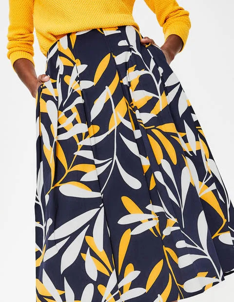 Theodora Pleated Skirt | Boden (US)
