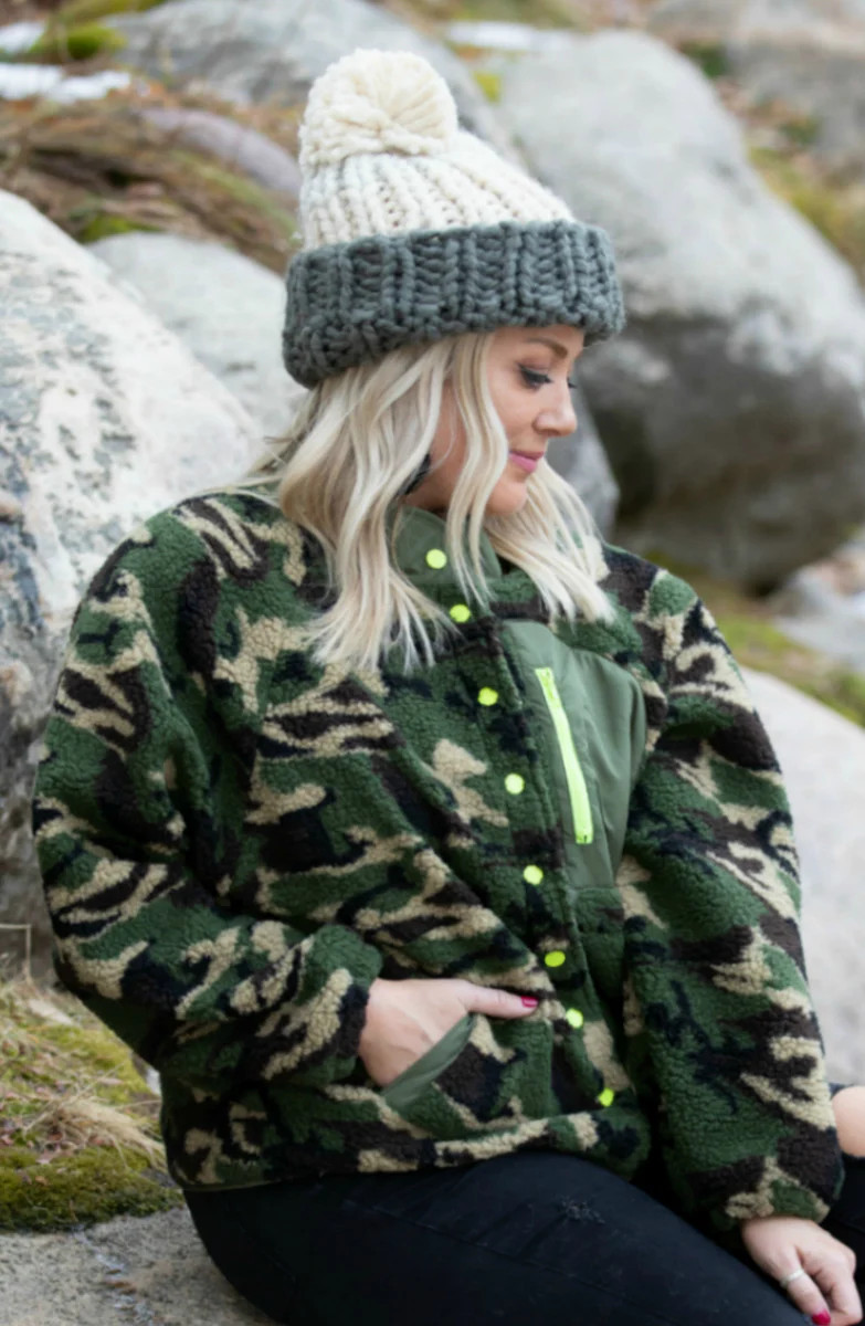 True Romance Knit Pom Beanie | Apricot Lane Boutique