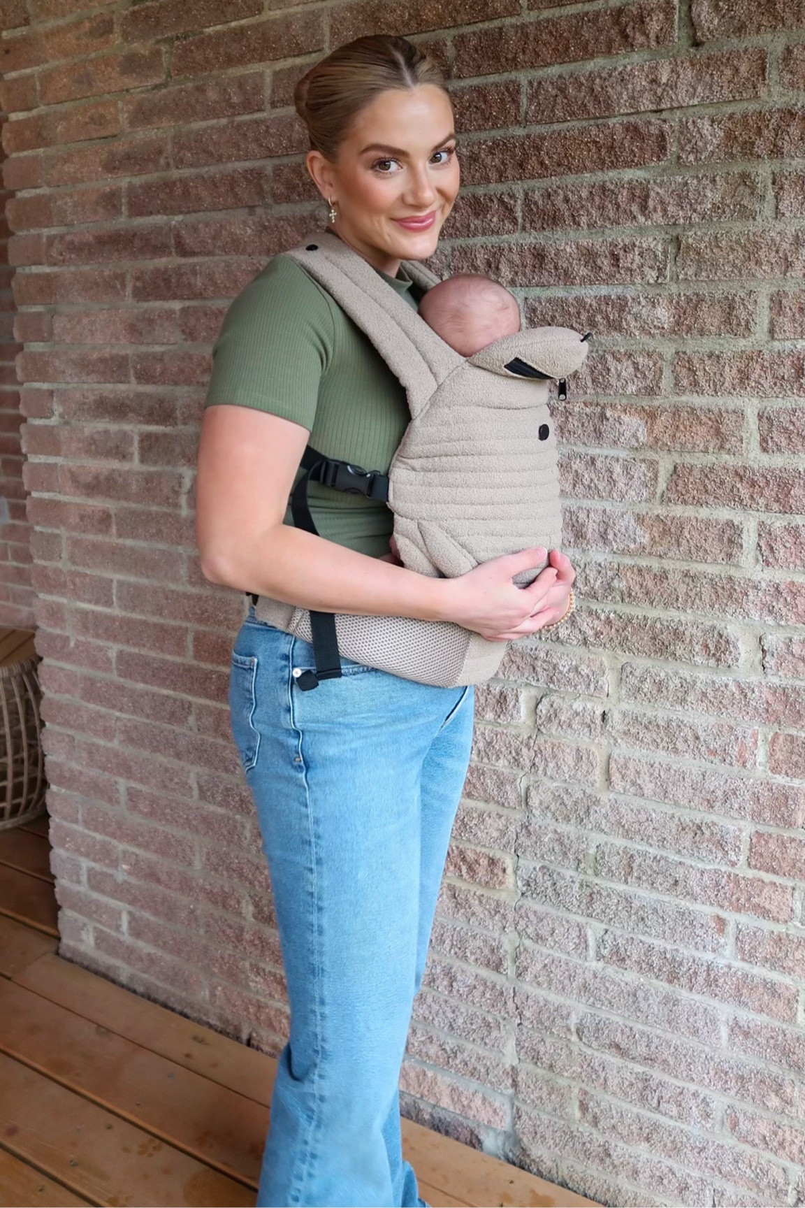 Sturdy, aesthetically beautiful, front carrier for baby. Ours is color oyster but it comes in tons of colors - all linked 

#LTKbump #LTKbaby #LTKmens