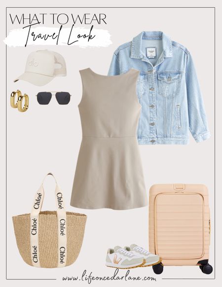 What to wear- travel look! Love this cute athletic dresses, perfect for your next vacation! Both dress & jacket on sale! 

#luggage #vacaylook #summerdress 


#LTKActive #LTKsalealert #LTKtravel