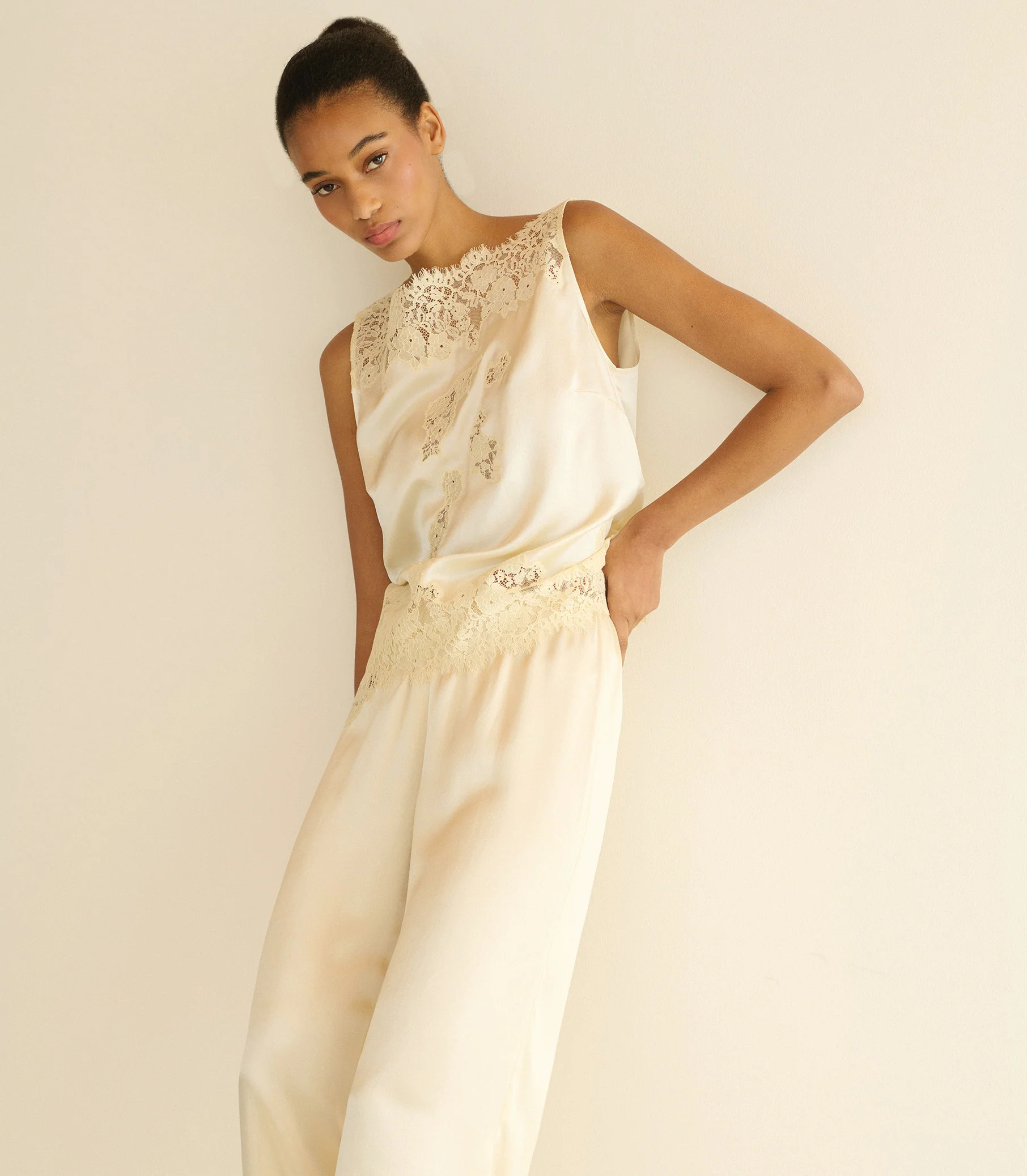 Viviane Top - Sea Salt | DÔEN | DOEN