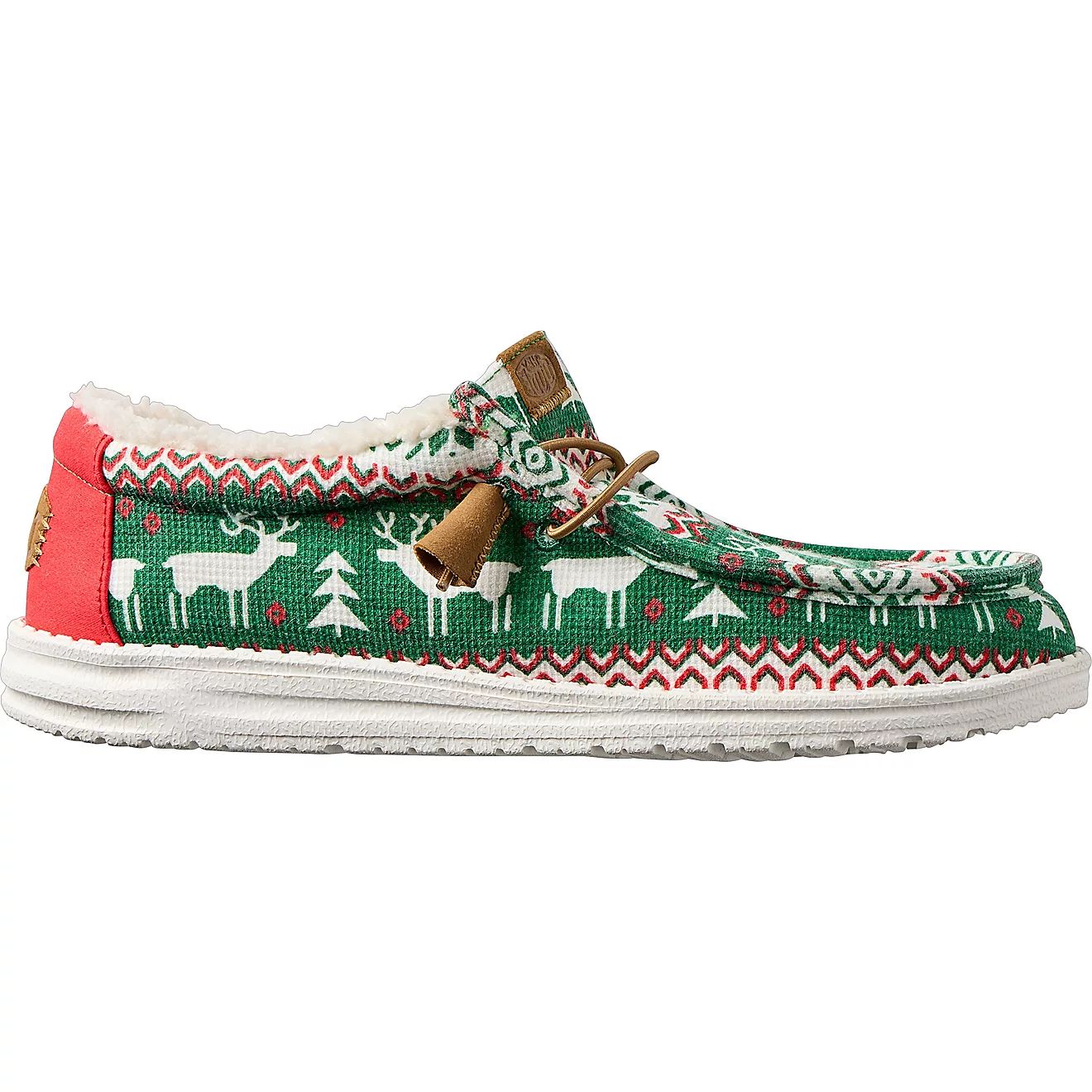 Hey Dude Men’s Wally Ugly Sweater Shoes | Academy | Academy Sports + Outdoors