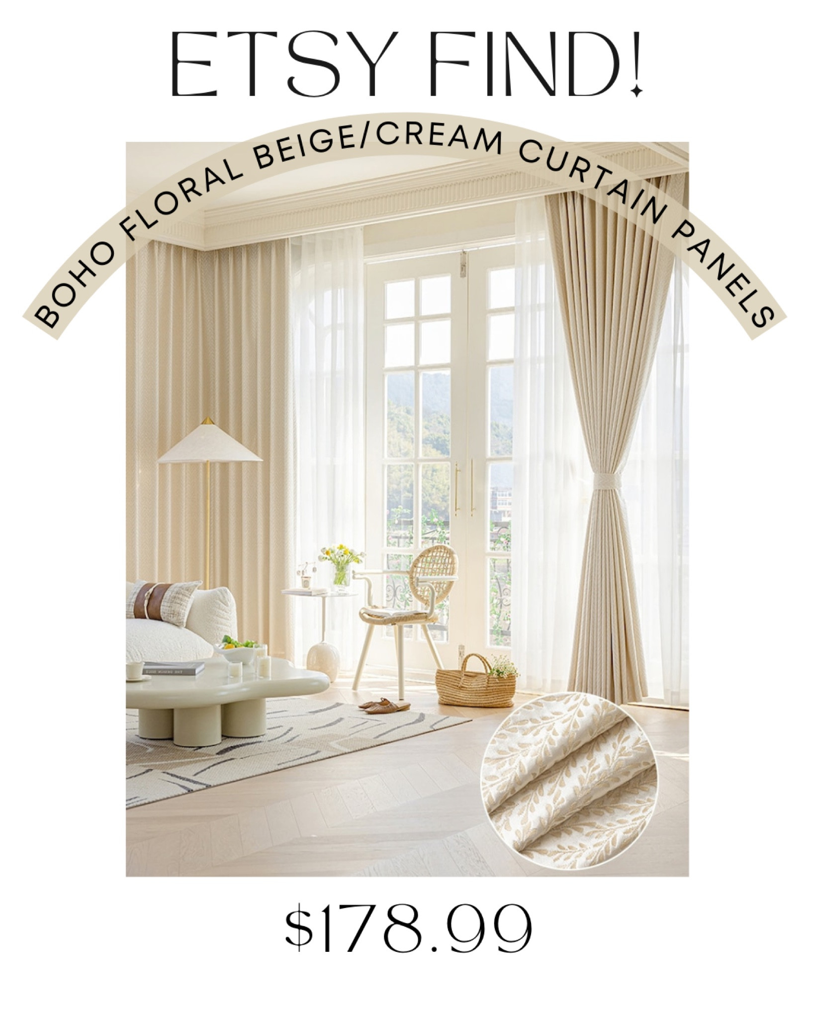 Labor Day Etsy Find! Custom curtains  

#LTKsalealert #LTKstyletip #LTKhome