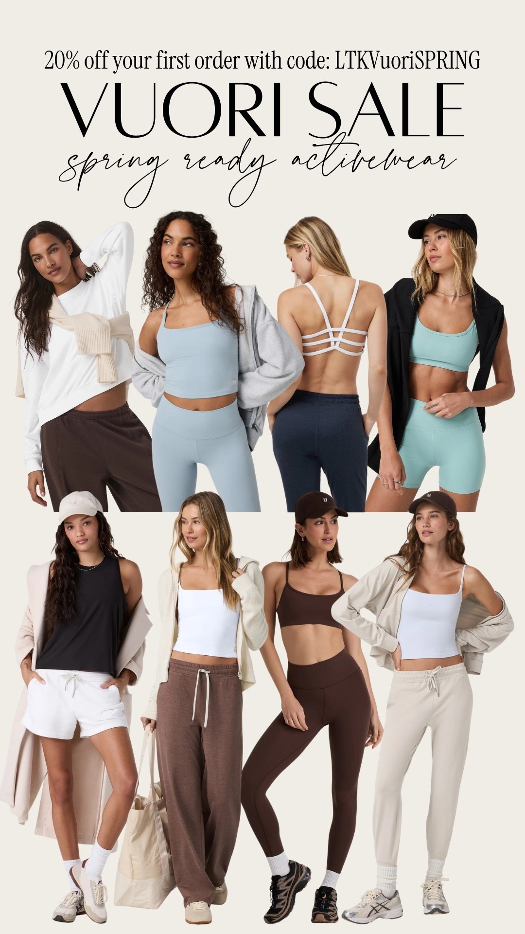 Vuori sale is 20% off your first order with code: LTKVuoriSPRING

#LTKfitnessgoals #LTKActive #LTKSpringSale