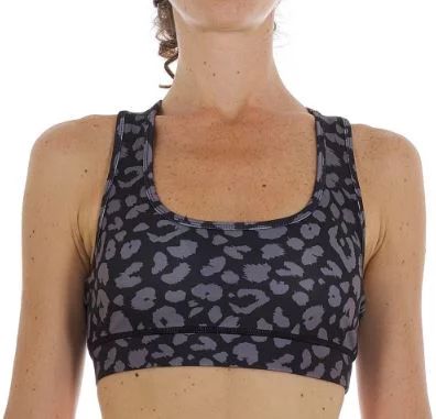 BSP Women's Active Leopard Printed Racerback Sports Bra | Walmart (US)