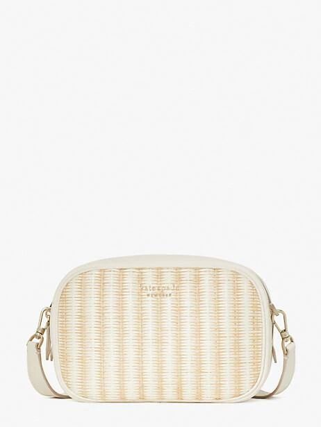 astrid straw medium crossbody | Kate Spade (US)