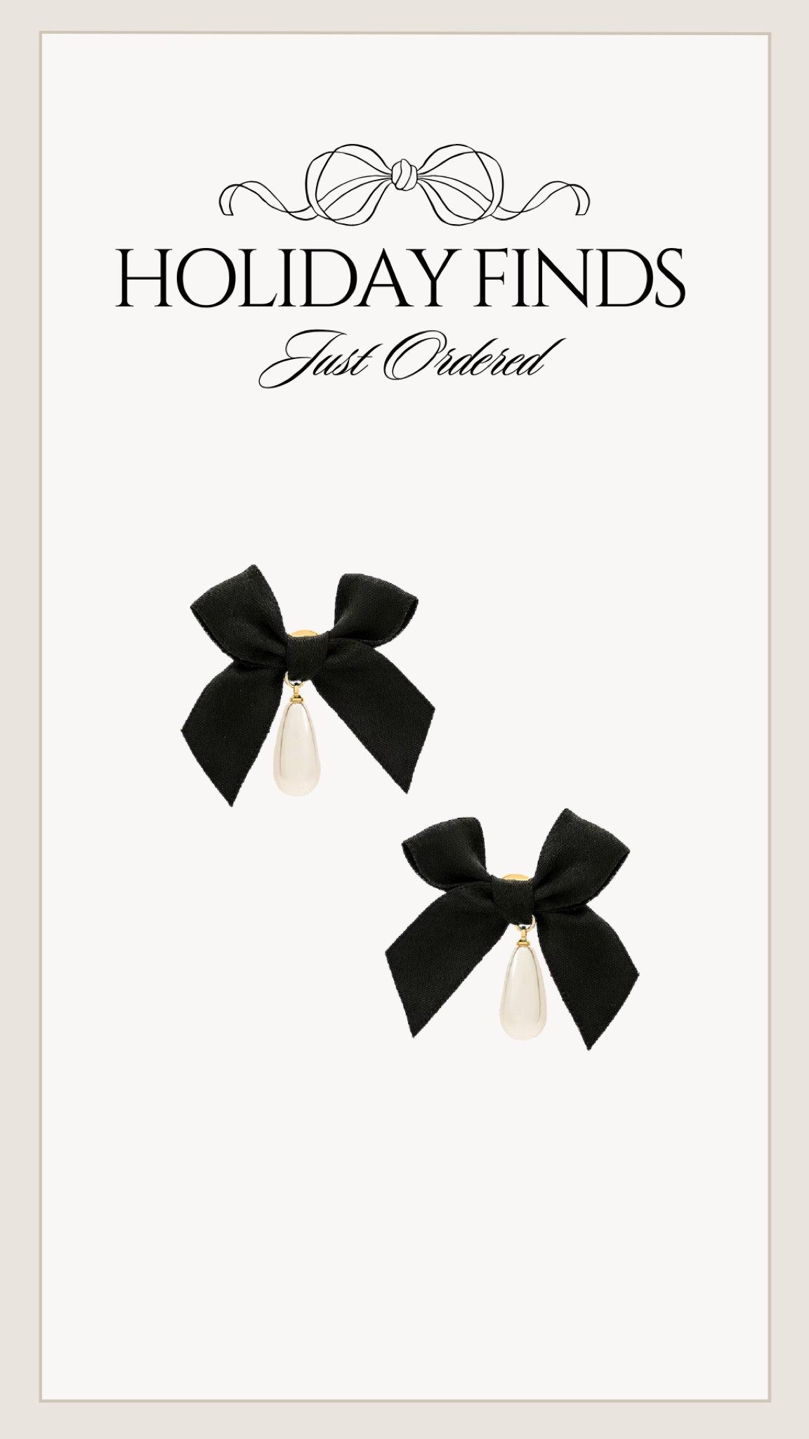 I just purchased these and LOVE them! They are so classy!

Bow earrings, just ordered, Chanel inspired, timeless

#LTKWatchNow #LTKHoliday #LTKGiftGuide