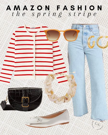 Amazon fashion finds for Spring! This stripe sweater is so fun ✨

Stripe sweater, sweater, cardigan, jeans, sunnies, sunglasses, purse, cross body bag, chunky necklace, gold jewelry, gold hoops, hoop earrings, flats, Womens fashion, fashion, fashion finds, outfit, outfit inspiration, clothing, budget friendly fashion, summer fashion, spring fashion, wardrobe, fashion accessories, Amazon, Amazon fashion, Amazon must haves, Amazon finds, amazon favorites, Amazon essentials #amazon #amazonfashion



#LTKstyletip #LTKfindsunder100 #LTKmidsize