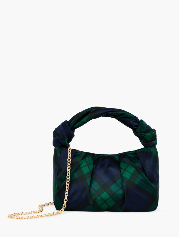 Plaid Knotted Bag | Talbots