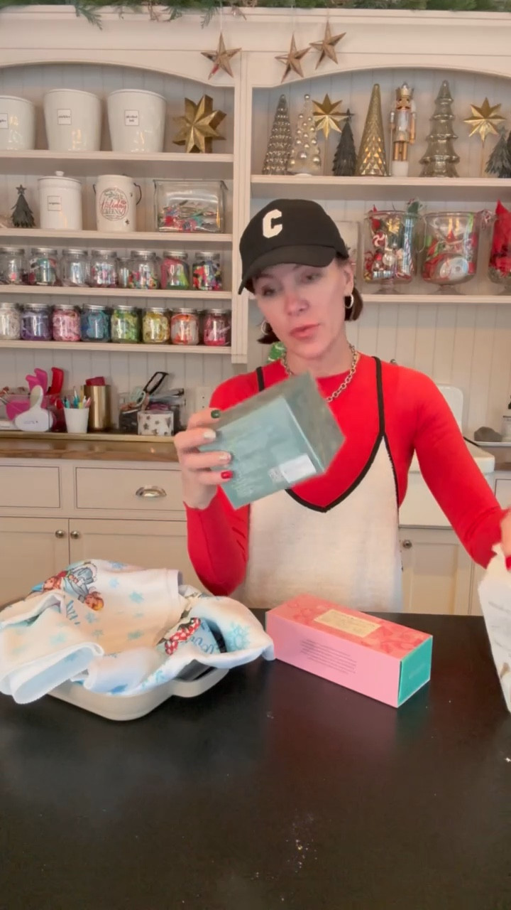 wrapping up a themed gift for my sister! 
Our place pan + fun Christmas towels and some new baking mixes! 

#LTKGiftGuide #LTKHoliday #LTKFindsUnder100