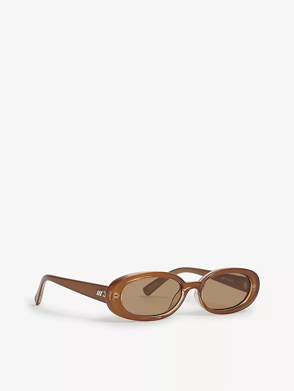Outta Love oval-frame polycarbonate sunglasses | Selfridges