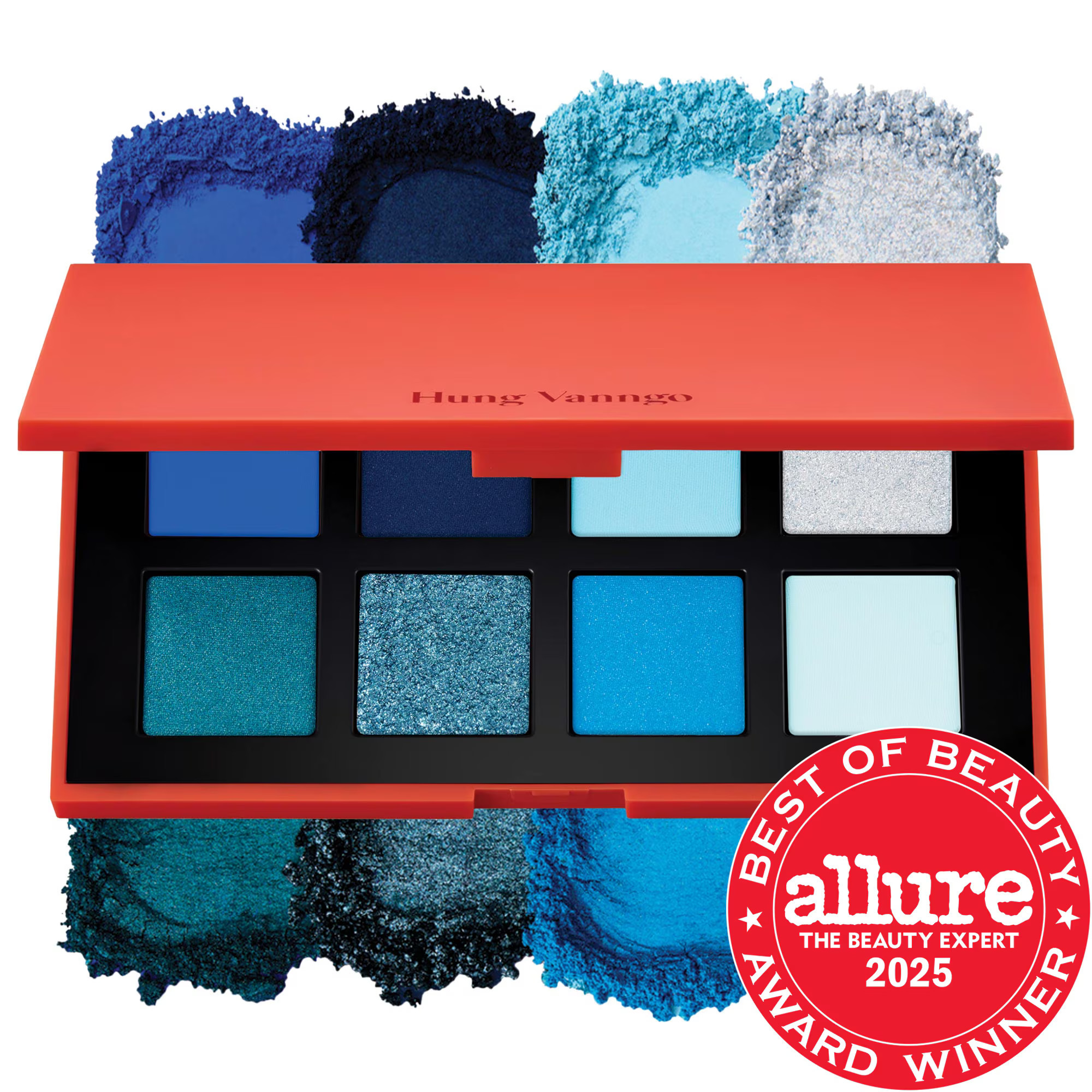 HUNG VANNGO BEAUTY Color Story Eyeshadow Palette Brilliant Blue 8 x 0.06 oz/1.8 g | Sephora (US)
