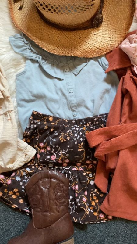 Trying to pack western outfits for my daughter but she insists she’s the Queen of TX and wants to only wear a pink princess dress 😅

Toddler travel
Toddler girl
Girl western outfits 
Texas
Toddler rodeo
Dresses for girls
Amazon fashion 
Rylee and cru
Horse dress
Corduroy dress for girls
Cowgirl boots
Toddler boots
Target


#LTKtravel #LTKVideo #LTKkids