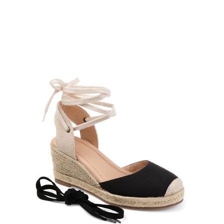 Comfort by Brinley Co. Womens Espadrille Wedge | Walmart (US)