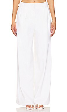 Kirby Reverse Tailored Vest in Ivory | Revolve Clothing (Global)