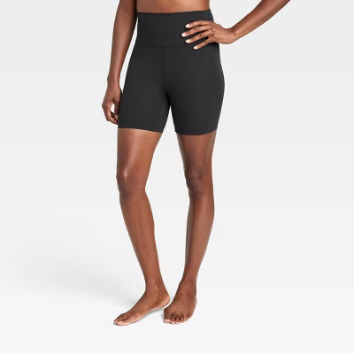 Women's Everyday Soft Ultra High-Rise Bike Shorts 6" - All In Motion™ | Target