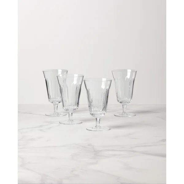 French Perle Tall Stem Glass, S/4 | Wayfair North America