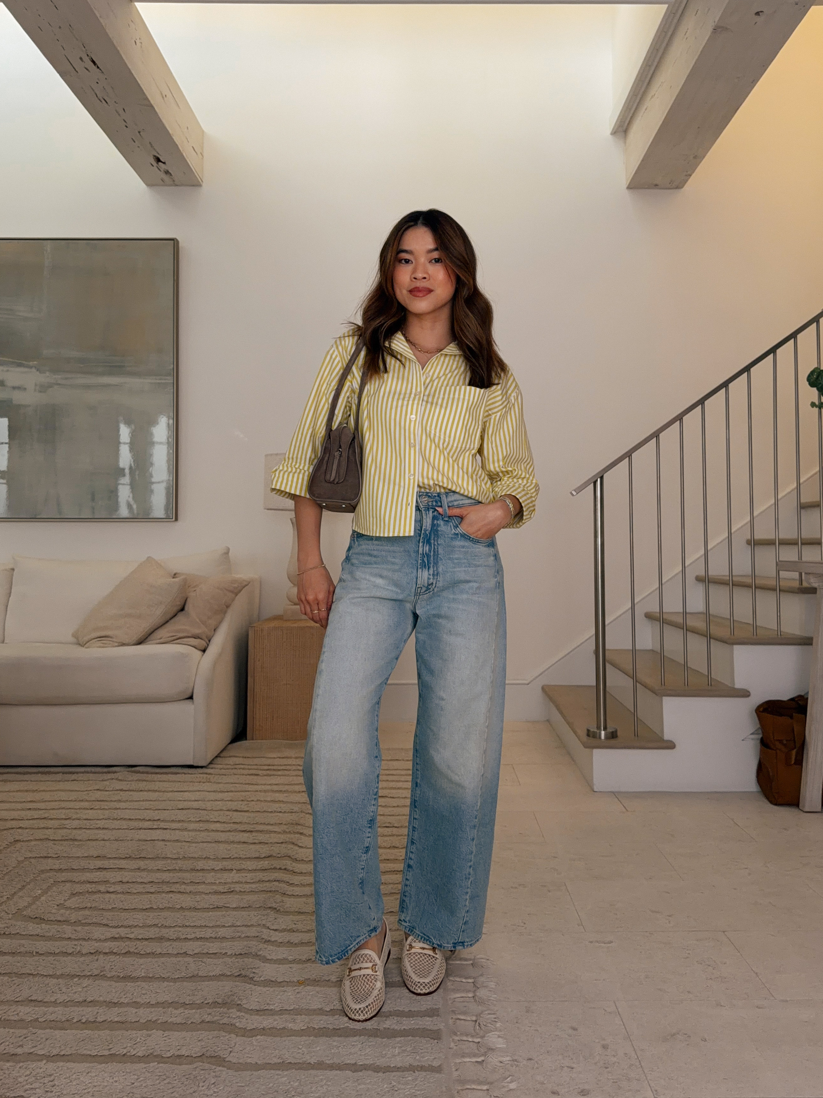 Sizing info: 
top size XS petite 
jeans size Size 24 in this is how I roll

petite fashion, get dressed with me, outfit inspiration, ootd, nashville outfit, Nashville influencer, petite style, vacation style, casual outfits, mom style, petite pants, spring outfits, spring outfit info, spring pants, spring outfit idea, spring top, spring bag, spring button up, spring shoes, spring jeans, sandals 

 @Anthropologie 

#LTKPetite #LTKootd #LTKSeasonal