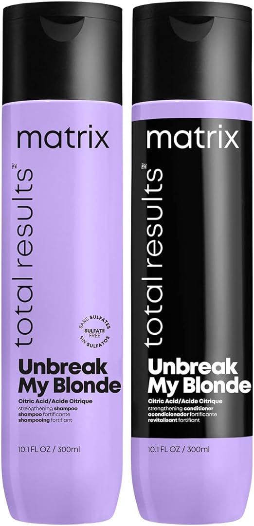 Matrix | Unbreak My Blonde | Shampoo 300ml and Conditioner 300ml | To Strengthen & Revive Hair | ... | Amazon (UK)