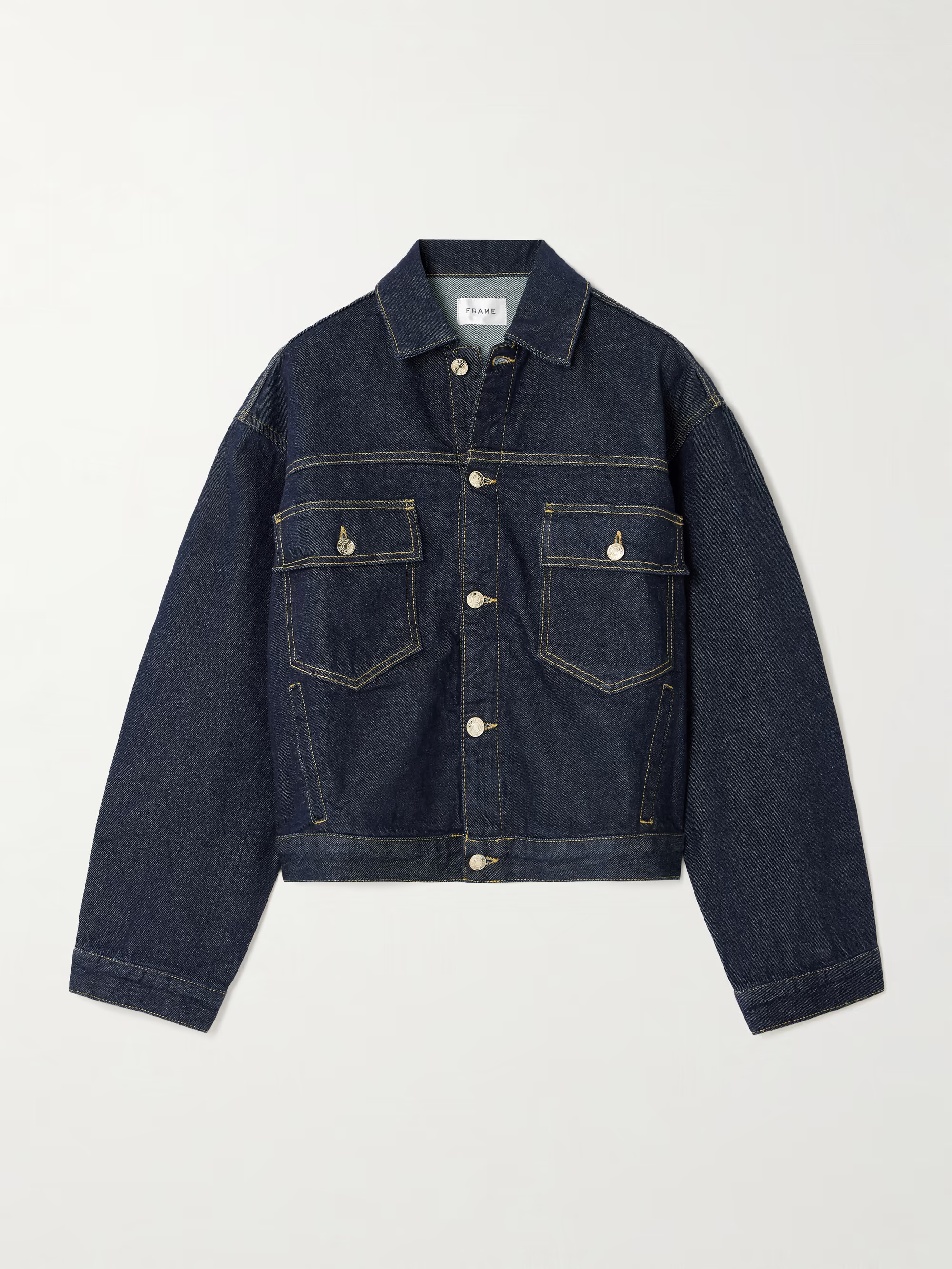 The Boxy Classic denim jacket | NET-A-PORTER (US)