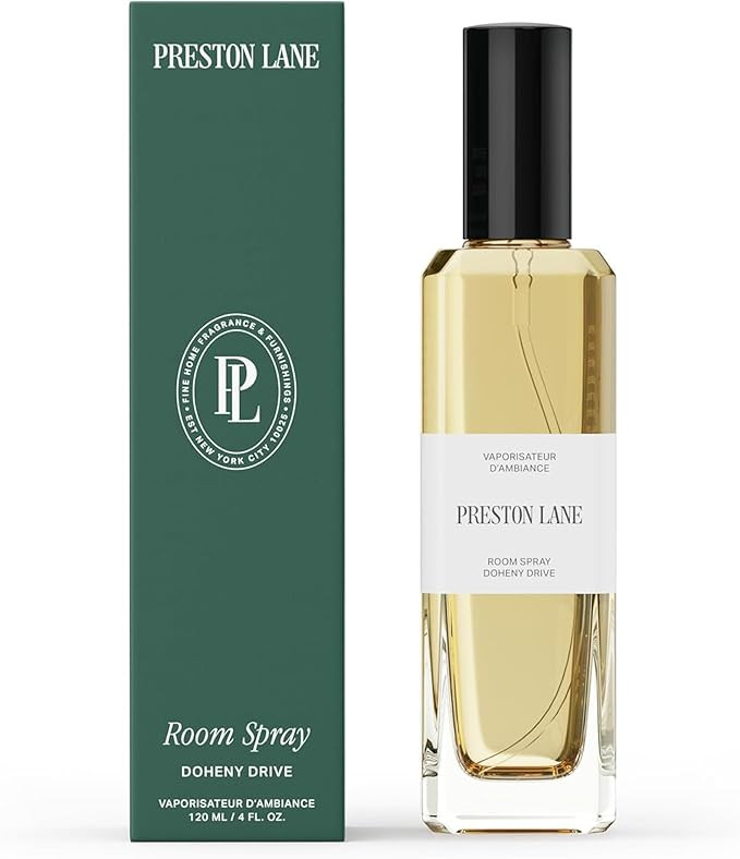 Preston Lane Luxury Room Spray, Doheny Drive Scent – Water-Based Home Fragrance with Patented H... | Amazon (US)