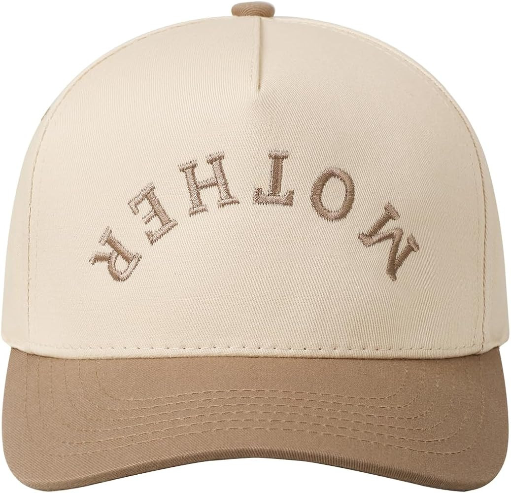 MIRMARU Two-Tone Vintage Canvas Trucker Hats for Men & Women, Adjustable Size Baseball Caps with ... | Amazon (US)