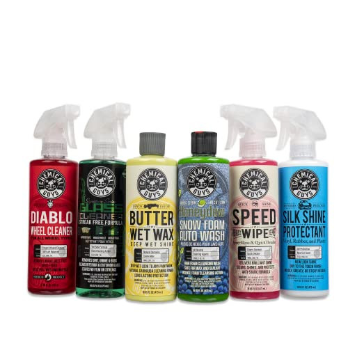 Chemical Guys HOL126REF Arsenal Builder Car Wash Foam Blaster Car Care Cleaning Chemical Refill Kit (6-16 fl oz Products) Great for Cars, Trucks, SUVs, Motorcycles, RVs, Jeeps & More | Amazon (US)