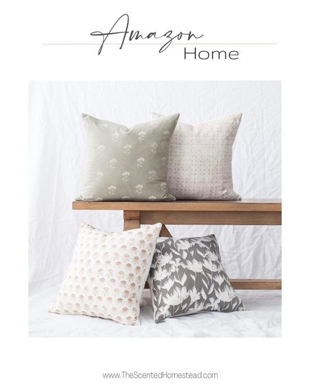 Spring must have throw pillows, Amazon home finds, Modern natural and neutral throw pillows. @amazon #LTKRefresh 

#LTKunder50 #LTKFind #LTKhome
