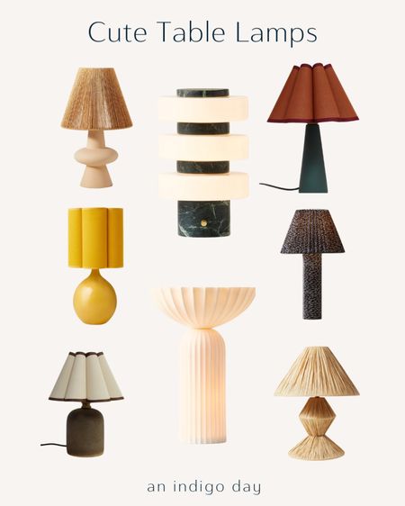 Cute table lamps to shop 

#LTKstyletip #LTKhome #LTKfindsunder100