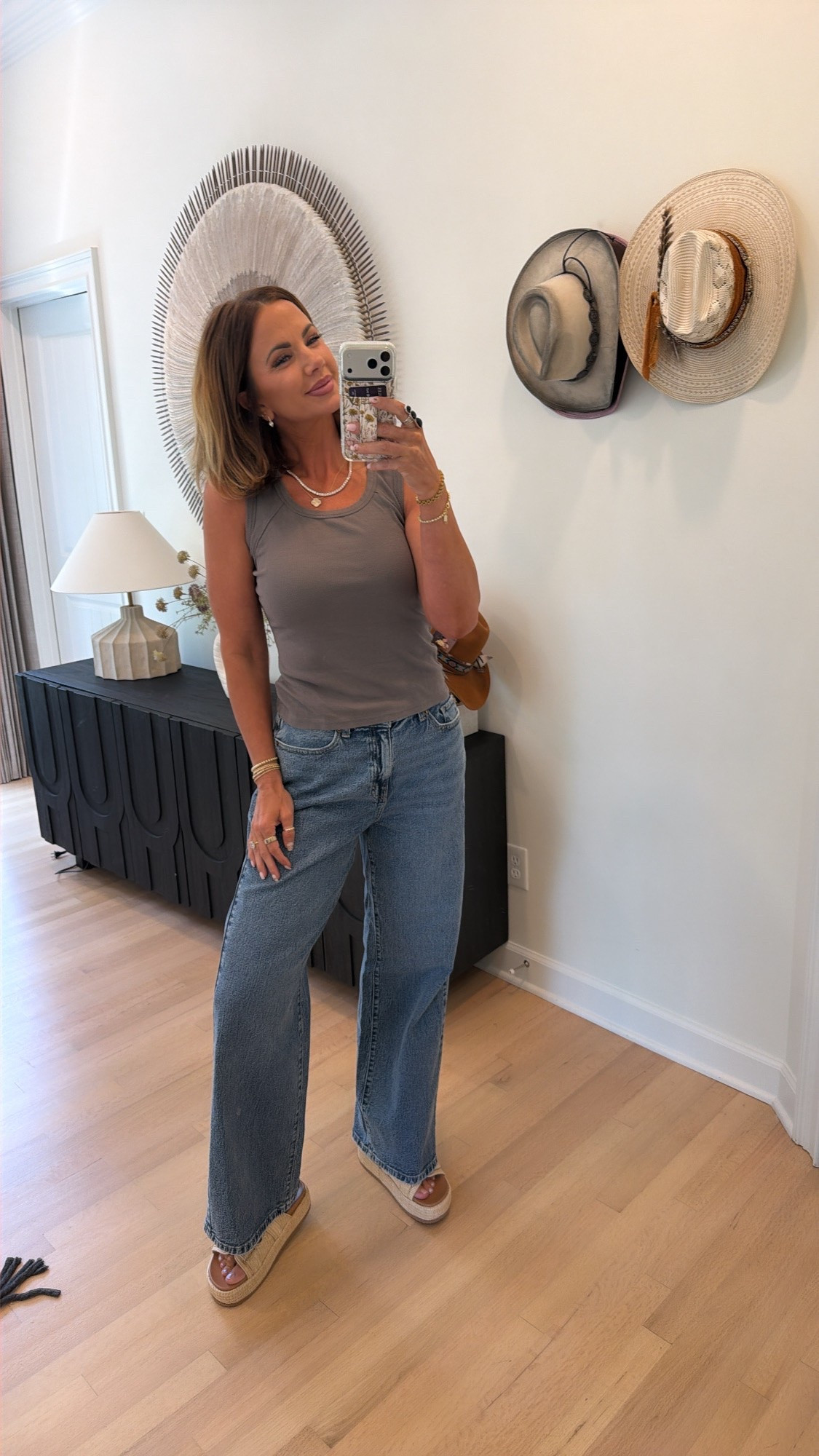 walmart wide leg jeans and my fav amazon tank! ♥️

#LTKootd #LTKSeasonal #LTKSaleAlert
