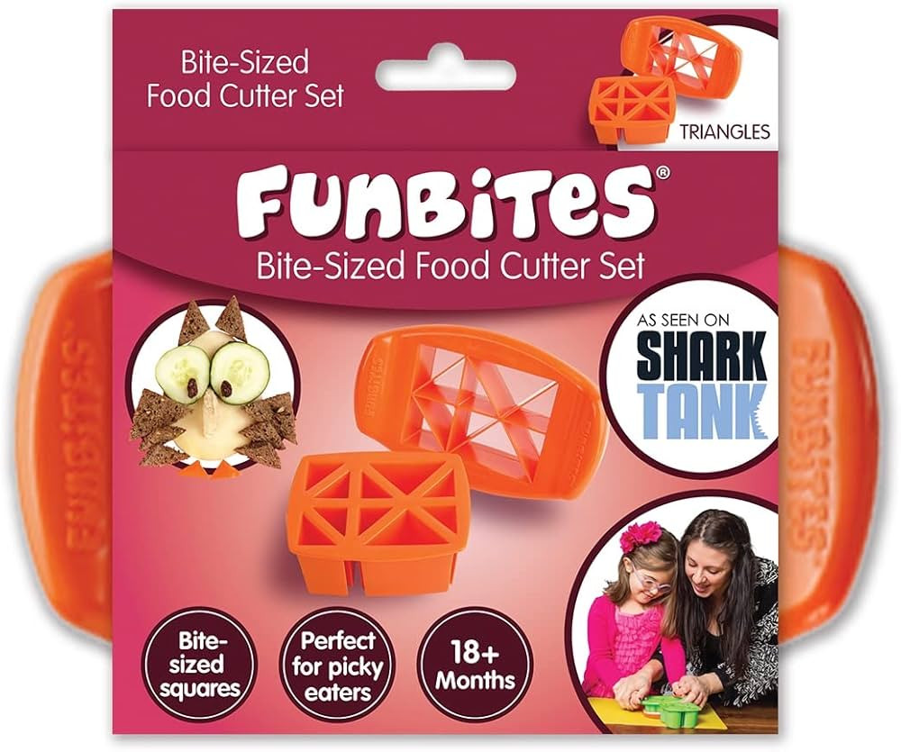 Food Cutter for Kids, Orange Triangles | Amazon (US)