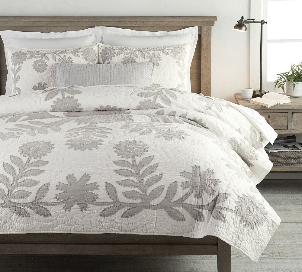 Lilo Handcrafted Cotton Quilt, Full/Queen | Pottery Barn (US)