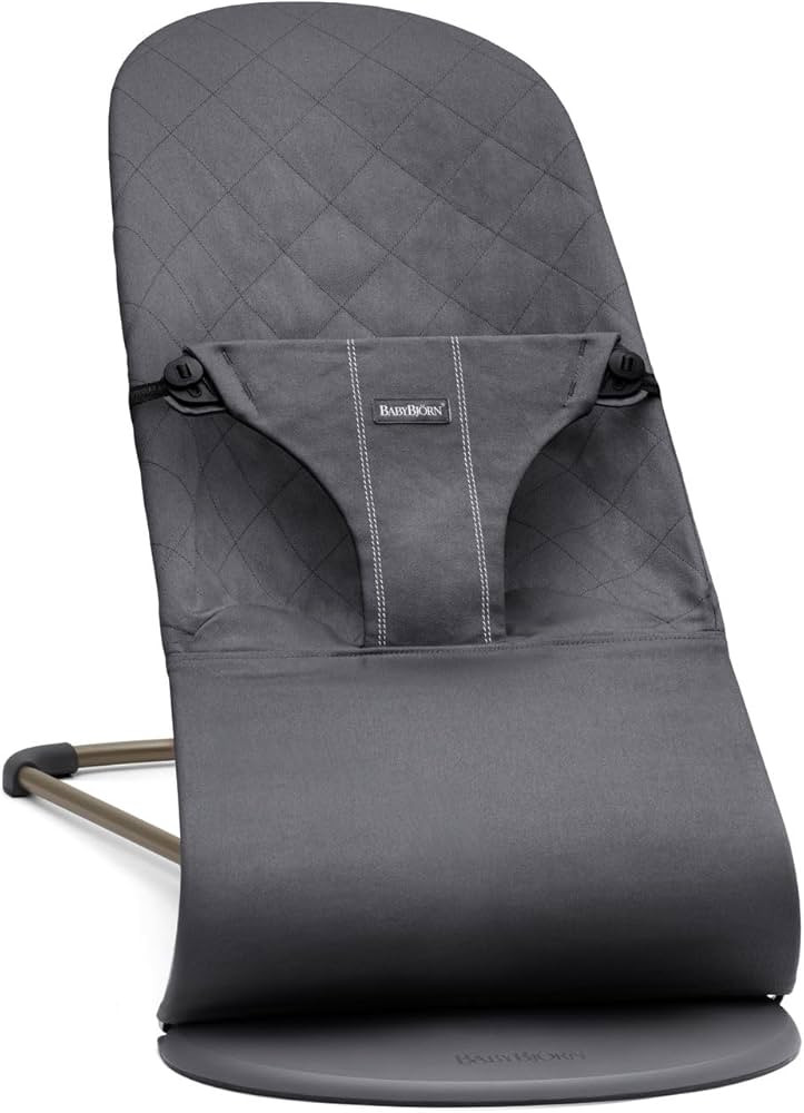 BabyBjörn Bouncer Bliss, Woven, Classic Quilt, Anthracite | Amazon (UK)