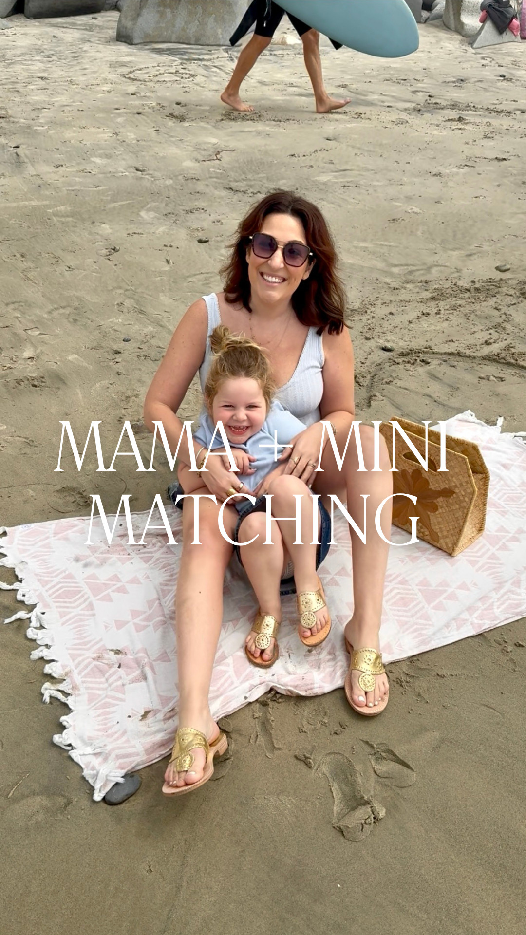 Isla and I love to match! Jack Rogers just launched their mama + mini sandal collection!  

 #LTKootd #LTKmomlife #LTKKids